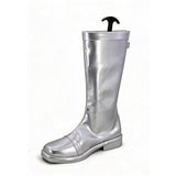 Cosplay Chaussures Masked Rider TV Chaussures Argentées Homme