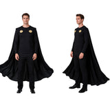 Cosplay Costume Agamemnon The Odyssey(2026) Film Cosplay Cape Noire Homme