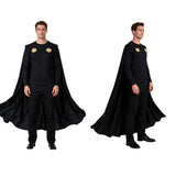 Cosplay Costume Agamemnon The Odyssey(2026) Film Cosplay Cape Noire Homme