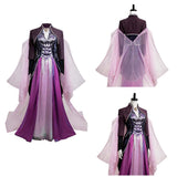 Cosplay Costume Agatha Harkness Agatha All Along TV Cosplay Robe Violette Femme