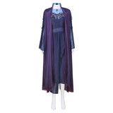 Cosplay Costume Agatha Harkness Wanda Vision TV Cosplay Robe Violette Femme