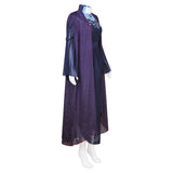 Cosplay Costume Agatha Harkness Wanda Vision TV Cosplay Robe Violette Femme