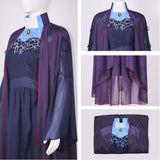 Cosplay Costume Agatha Harkness Wanda Vision TV Cosplay Robe Violette Femme