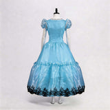 Cosplay Costume Alice Alice au Pays des Merveilles Film Cosplay Robe Bleue Femme