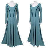 Cosplay Costume Alicent Hightower House of The Dragon 3(2026) TV Cosplay Robe Bleu-vert Femme