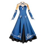 Cosplay Costume Altria Pendragon Fate Grand Order Jeu Cosplay Robe Bleue Femme