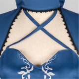 Cosplay Costume Altria Pendragon Fate Grand Order Jeu Cosplay Robe Bleue Femme