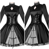 Cosplay Costume Altria Pendragon Fate Grand Order Jeu Cosplay Robe Noire Femme