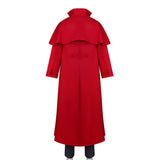 Cosplay Costume Alucard Herushingu Anime Cosplay Tenue Rouge Homme