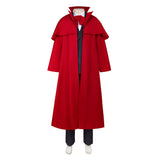 Cosplay Costume Alucard Herushingu Anime Cosplay Tenue Rouge Homme