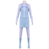 Cosplay Costume Anissa Invincible 4(2026) TV Cosplay Combinaison Bleue Femme
