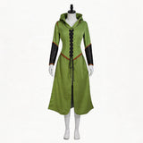 Cosplay Costume Arwen The Lord of the Rings: The Rings of Power Saison 3(2026) TV Cosplay Robe Verte Femme