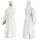 Cosplay Costume Athana The Odyssey(2026) Film Cosplay Robe Blanche Femme Ver.2