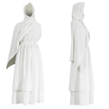 Cosplay Costume Athana The Odyssey(2026) Film Cosplay Robe Blanche Femme Ver.2