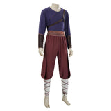 Cosplay Costume Avatar: The Last Airbender Saison 2(2026) TV Cosplay Tenue Violette et Marron Homme