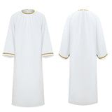 Cosplay Costume Aziraphale Good Omens 3(2026) TV Cosplay Robe Blanche Homme