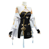 Cosplay Costume Baizhi Wuthering Waves Jeu Cosplay Tenue Noire Femme