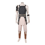 Cosplay Costume Baraka Mortal Kombat 2(2026) Film Cosplay Tenue Noire et Beige Homme