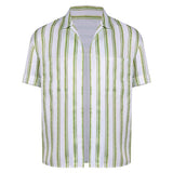 Cosplay Costume Bear Baron Bailey Obsession Film Cosplay Chemise Verte Homme