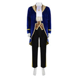 Cosplay Costume Beast La Belle et la Bête Film Cosplay Tenue Bleue et Noire Homme