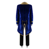Cosplay Costume Beast La Belle et la Bête Film Cosplay Tenue Bleue et Noire Homme