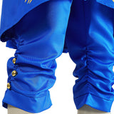 Cosplay Costume Beast La Belle et la Bête Film Cosplay Tenue Bleue Homme