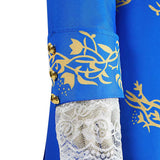 Cosplay Costume Beast La Belle et la Bête Film Cosplay Tenue Bleue Homme