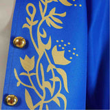 Cosplay Costume Beast La Belle et la Bête Film Cosplay Veste Bleue Homme