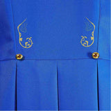 Cosplay Costume Beast La Belle et la Bête Film Cosplay Veste Bleue Homme