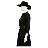 Cosplay Costume Beulah Dutton Ranch(2026) TV Cosplay Robe Noire Femme