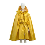 Cosplay Costume Blanche Neige Film Cosplay Cape Jaune Femme