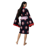 Cosplay Costume Boa Hancock One Piece Live Action 2(2026) TV Cosplay Kimono Noir Femme