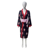 Cosplay Costume Boa Hancock One Piece Live Action 2(2026) TV Cosplay Kimono Noir Femme