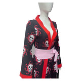 Cosplay Costume Boa Hancock One Piece Live Action 2(2026) TV Cosplay Kimono Noir Femme