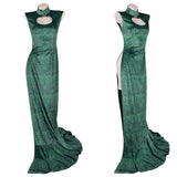 Cosplay Costume Boa Hancock One Piece: Heroines(2026) Anime Cosplay Robe Verte Femme
