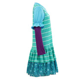 Cosplay Costume Bonnie Film Cosplay Robe Bleue et Violette Femme