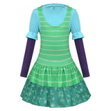Cosplay Costume Bonnie Film Cosplay Robe Verte Enfant