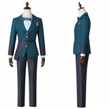 Cosplay Costume Boq Wicked Film Cosplay Tenue Verte et Grise Homme