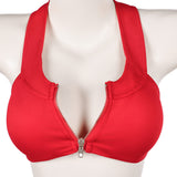 Cosplay Costume C.J. Parker Baywatch TV Cosplay Maillot de Bain Bikini Rouge et Bleu Femme