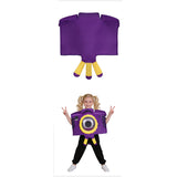Cosplay Costume Camera Film Cosplay Combinaison Violette Enfant