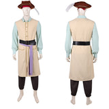 Cosplay Costume Captain Clark Backrooms(2026) Film Cosplay Tenue Beige et Verte Homme