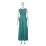 Cosplay Costume Carrie(2026) TV Cosplay Robe Longue Décolleté V Drapé Verte Femme