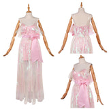 Cosplay Costume Catherine Earnshaw Les Hauts de Hurlevent(2026) Film Cosplay Robe Rose Femme