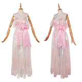 Cosplay Costume Catherine Earnshaw Les Hauts de Hurlevent(2026) Film Cosplay Robe Rose Femme