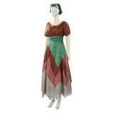 Cosplay Costume Cendrillon Sœurs de Sort(2026) Film Cosplay Robe Brune et Verte Femme