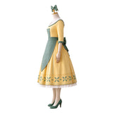 Cosplay Costume Cendrillon Sœurs de Sort(2026) Film Cosplay Robe Jaune et Verte Femme