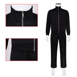 Cosplay Costume Chihiro Rokuhira Kagurabachi(2027) Anime Cosplay Tenue Noire Homme