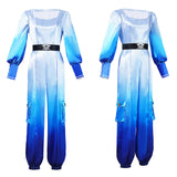 Cosplay Costume Chloe Charming Descendants: Wicked Wonderland(2026) Film Cosplay Combinaison Bleue Femme