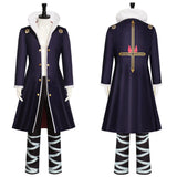 Cosplay Costume Chrollo Lucilfer Hunter x Hunter Anime Cosplay Tenue Noire Homme