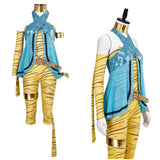 Cosplay Costume Cleo De Nile Monster High TV Cosplay Tenue Bleue et Jaune Femme